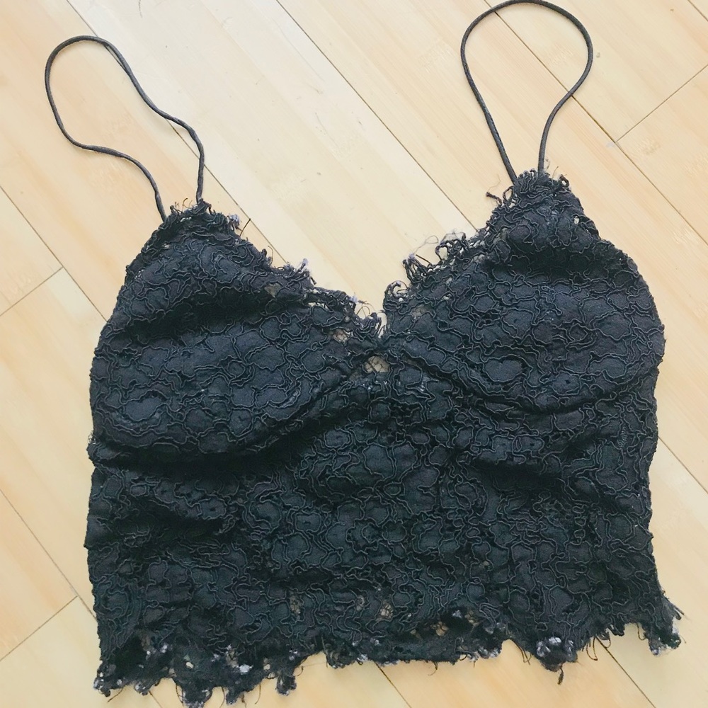 Zara Black Lace Bralette